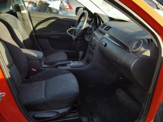 JM1BK12FX71758460 - 2007 MAZDA 3 I RED photo 5