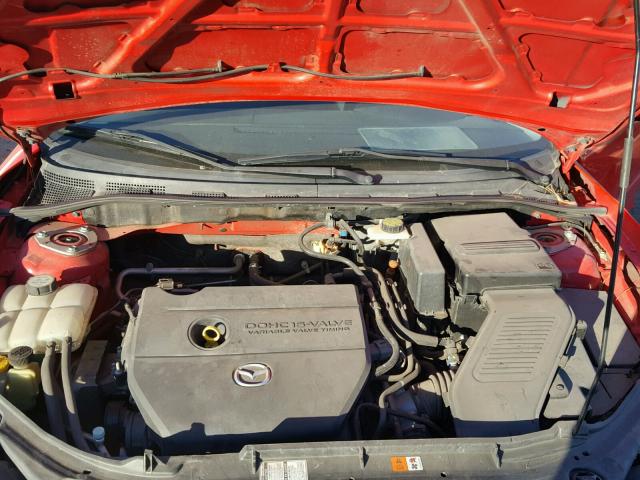 JM1BK12FX71758460 - 2007 MAZDA 3 I RED photo 7