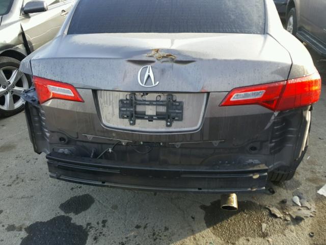 19VDE1F73EE000322 - 2014 ACURA ILX 20 TEC GRAY photo 9