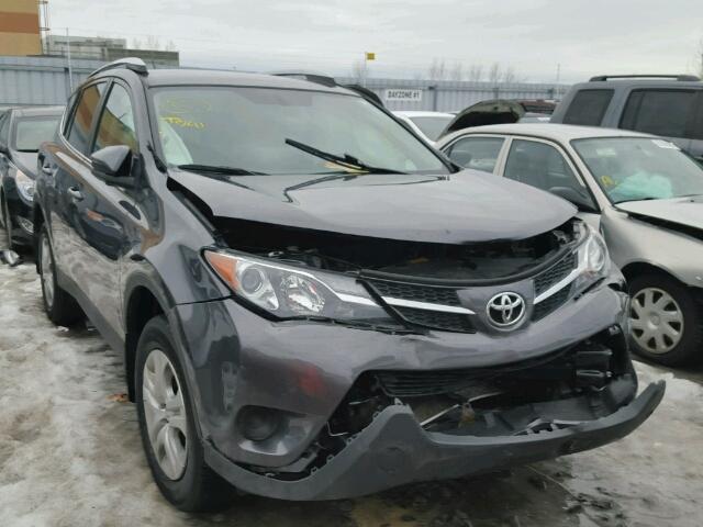 2T3ZFREV9FW169372 - 2015 TOYOTA RAV4 LE GRAY photo 1