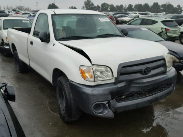 5TBJU32185S455563 - 2005 TOYOTA TUNDRA WHITE photo 1