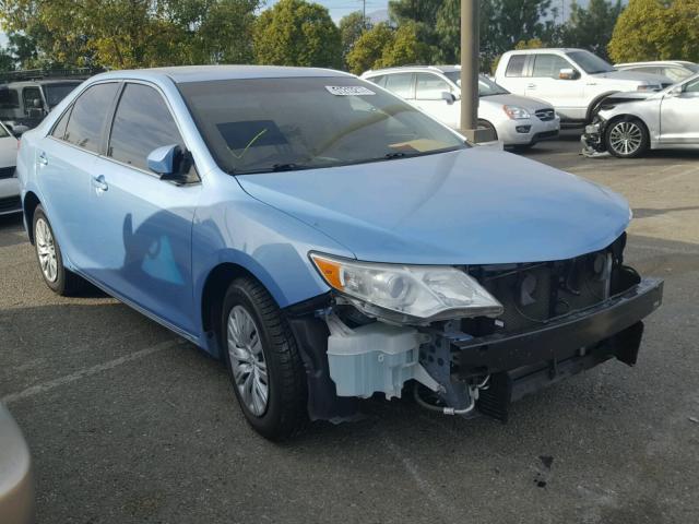4T4BF1FK9CR174914 - 2012 TOYOTA CAMRY BASE BLUE photo 1