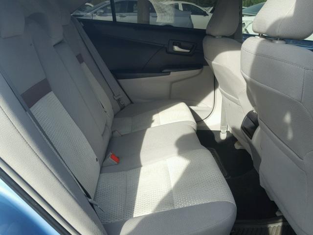 4T4BF1FK9CR174914 - 2012 TOYOTA CAMRY BASE BLUE photo 6