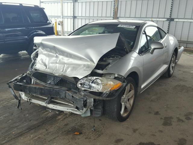 4A3AK24F19E029870 - 2009 MITSUBISHI ECLIPSE GS SILVER photo 2