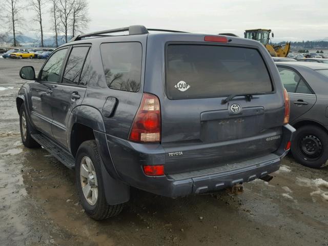 JTEBU14R958051240 - 2005 TOYOTA 4RUNNER SR GRAY photo 3