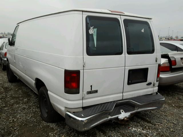 1FTRE14W32HB15161 - 2002 FORD ECONOLINE WHITE photo 3