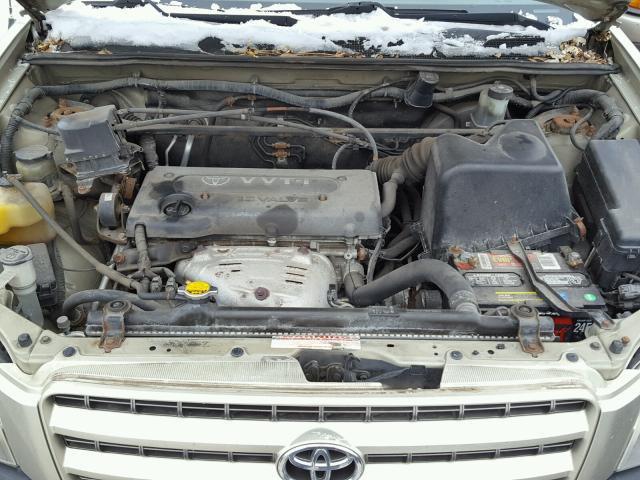 JTEGD21A920043496 - 2002 TOYOTA HIGHLANDER TAN photo 7