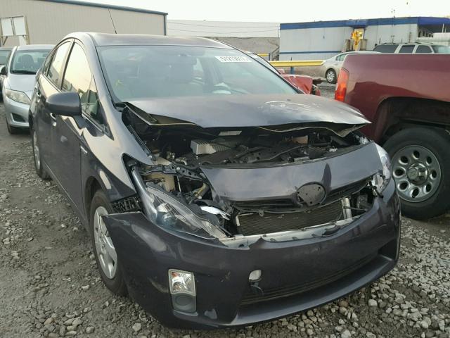 JTDKN3DU7A0242472 - 2010 TOYOTA PRIUS GRAY photo 1