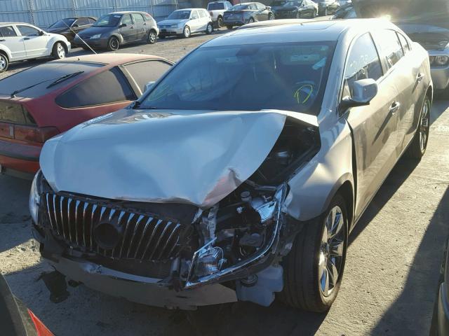 1G4GF5E37DF327233 - 2013 BUICK LACROSSE P SILVER photo 2