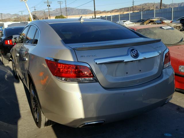 1G4GF5E37DF327233 - 2013 BUICK LACROSSE P SILVER photo 3