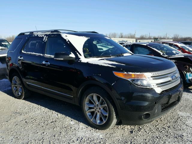 1FM5K7D80EGA02530 - 2014 FORD EXPLORER X BLACK photo 1