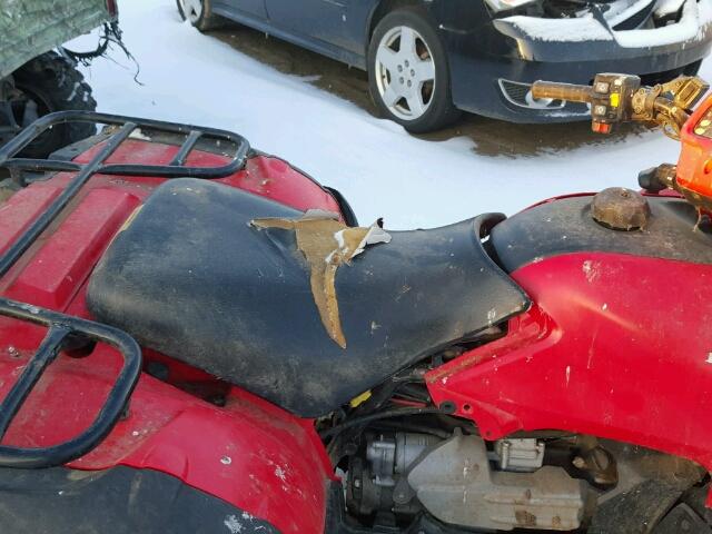 1HFTE260664513438 - 2006 HONDA TRX500 FA RED photo 5