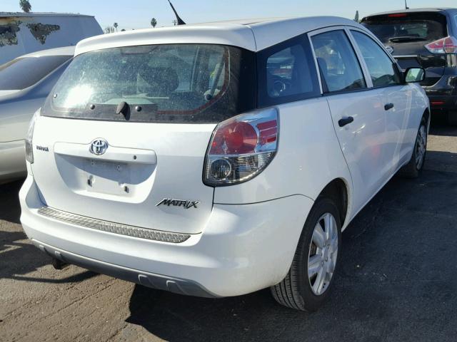 2T1KR32E47C656937 - 2007 TOYOTA COROLLA MA WHITE photo 4