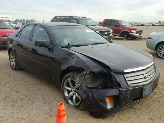 1G6DM57T160106780 - 2006 CADILLAC CTS PURPLE photo 1