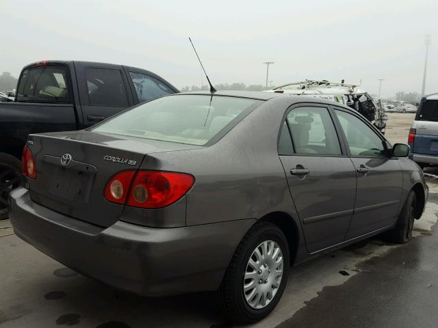 1NXBR32E77Z935040 - 2007 TOYOTA COROLLA CE GRAY photo 4