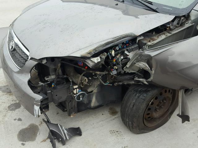 1NXBR32E77Z935040 - 2007 TOYOTA COROLLA CE GRAY photo 9