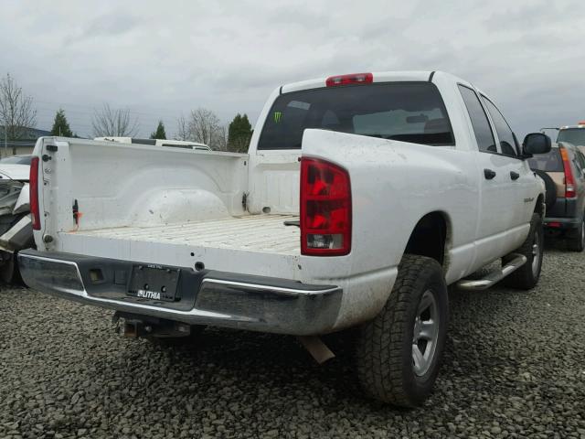 1D7HU18NX3S337013 - 2003 DODGE RAM 1500 S WHITE photo 4