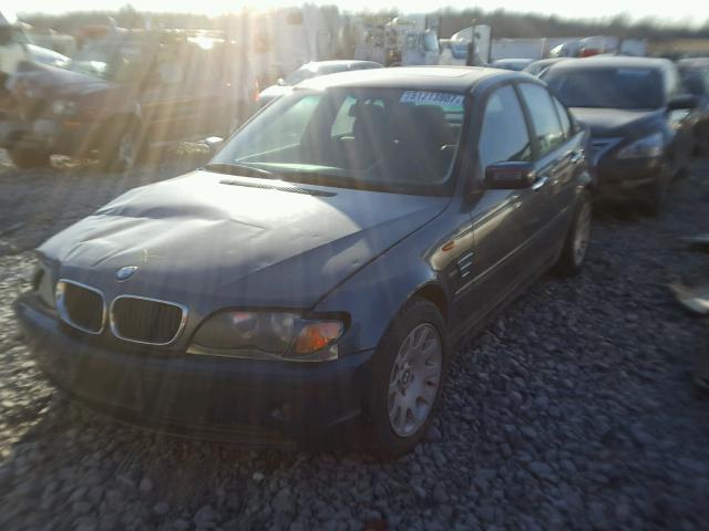 WBAET37462NG82833 - 2002 BMW 325 I BLUE photo 2