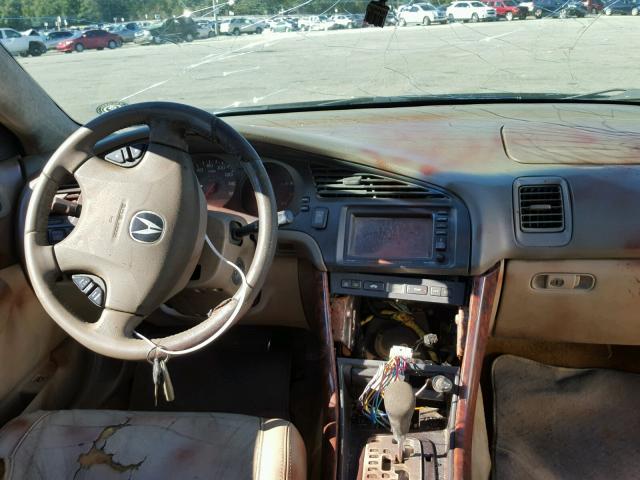 19UUA56763A080193 - 2003 ACURA 3.2TL BLACK photo 9