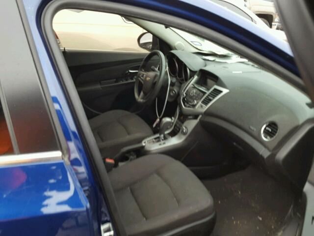 1G1PE5SC1C7282755 - 2012 CHEVROLET CRUZE LT BLUE photo 5