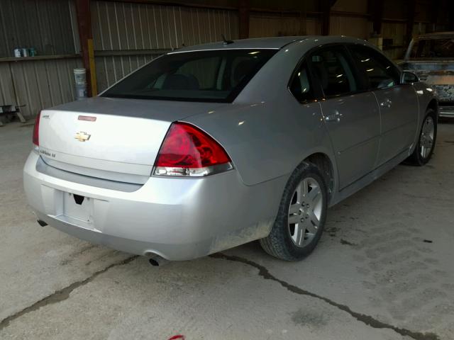 2G1WG5E30C1329675 - 2012 CHEVROLET IMPALA LT SILVER photo 4