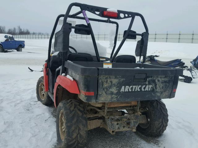 4UF11MPV3BT301768 - 2011 ARCTIC CAT PROWLER RED photo 3