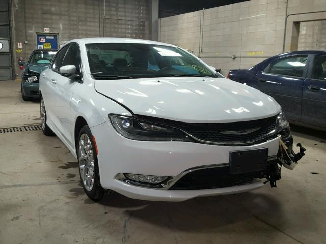 1C3CCCEG5FN678478 - 2015 CHRYSLER 200 C WHITE photo 1