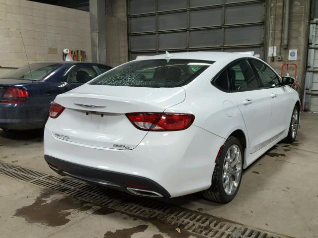 1C3CCCEG5FN678478 - 2015 CHRYSLER 200 C WHITE photo 4