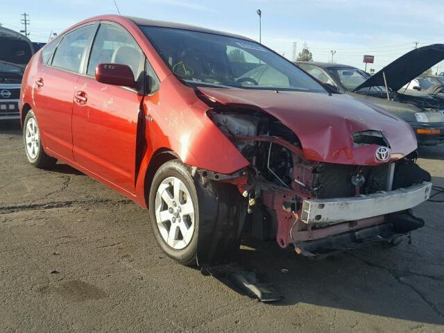 JTDKB20U283365033 - 2008 TOYOTA PRIUS RED photo 1