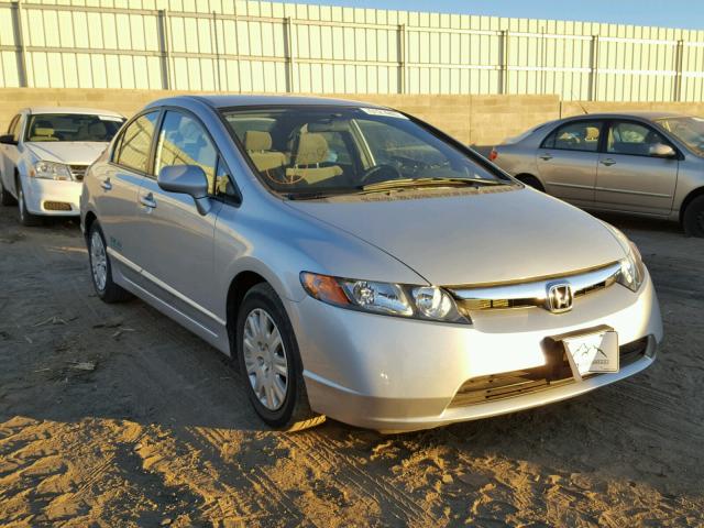 1HGFA465X8L000925 - 2008 HONDA CIVIC GX SILVER photo 1