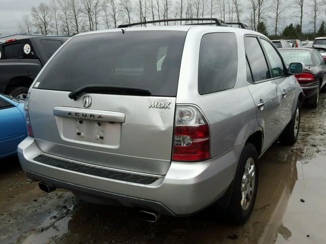 2HNYD18896H537598 - 2006 ACURA MDX TOURIN SILVER photo 4