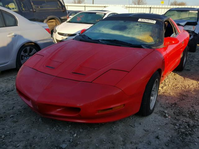 2G2FS22K3V2213923 - 1997 PONTIAC FIREBIRD RED photo 2