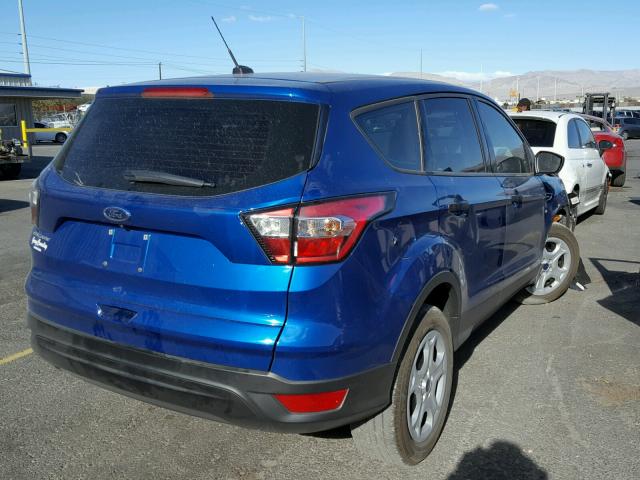 1FMCU0F75HUE07995 - 2017 FORD ESCAPE S BLUE photo 4