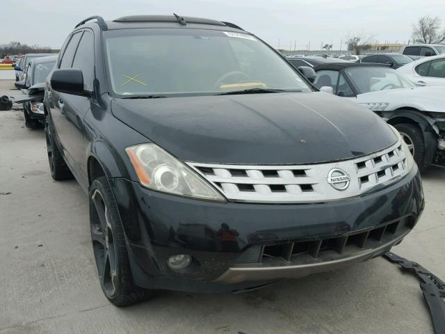 JN8AZ08T53W119337 - 2003 NISSAN MURANO SL BLACK photo 1