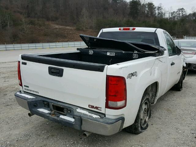 1GTN2TEA0BZ441354 - 2011 GMC SIERRA K15 WHITE photo 4