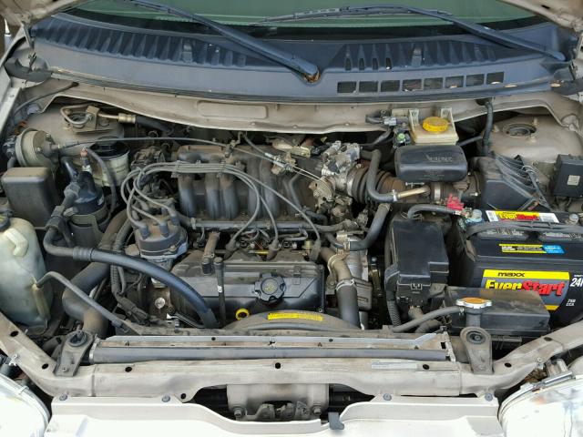 4N2XN11T1YD832575 - 2000 NISSAN QUEST SE BEIGE photo 7