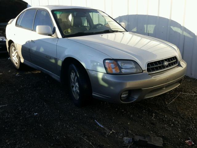 4S3BE686437200641 - 2003 SUBARU LEGACY OUT WHITE photo 1