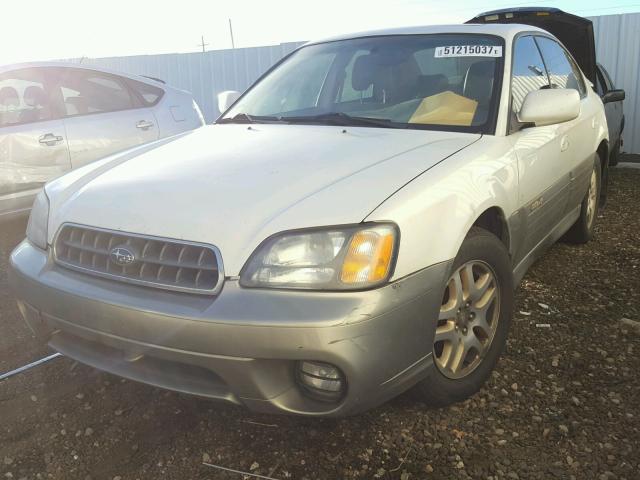 4S3BE686437200641 - 2003 SUBARU LEGACY OUT WHITE photo 2