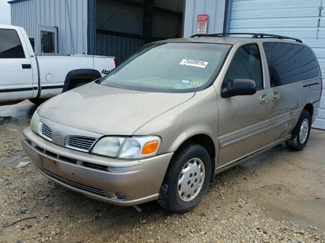 1GHDX23E32D143062 - 2002 OLDSMOBILE SILHOUETTE TAN photo 2