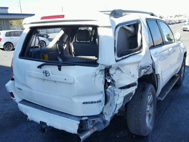 JTEZU17R450054412 - 2005 TOYOTA 4RUNNER LI WHITE photo 4