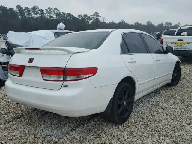 1HGCM66543A016340 - 2003 HONDA ACCORD EX WHITE photo 4