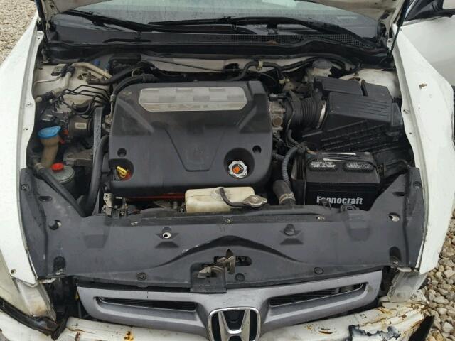 1HGCM66543A016340 - 2003 HONDA ACCORD EX WHITE photo 7