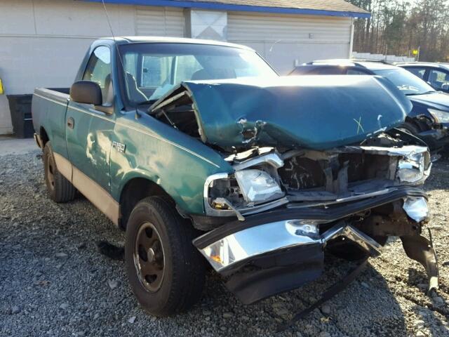 1FTZF1724WNA35946 - 1998 FORD F150 GREEN photo 1