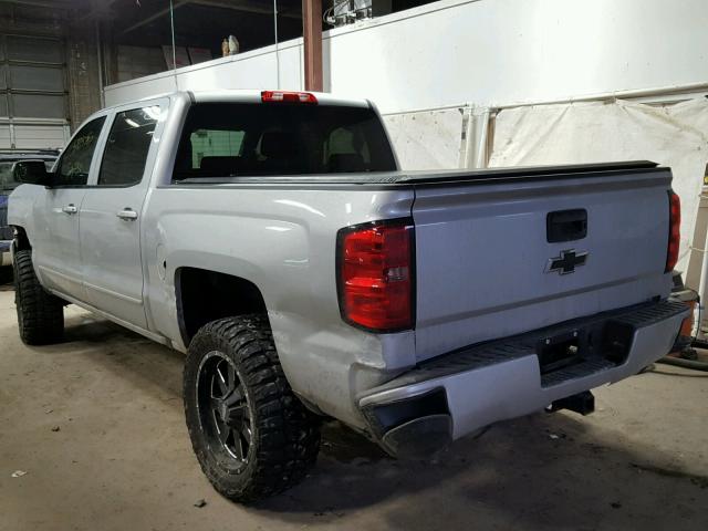 3GCUKREC6GG194607 - 2016 CHEVROLET SILVERADO SILVER photo 3