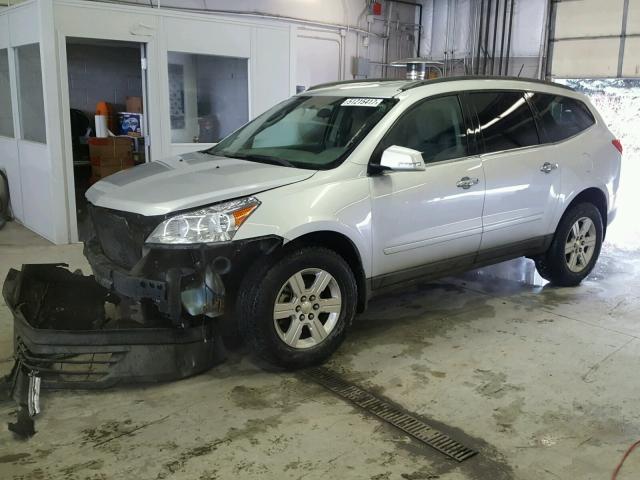 1GNKVGED4BJ155055 - 2011 CHEVROLET TRAVERSE L SILVER photo 2