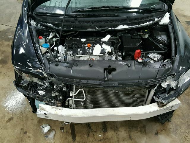 1HGFA16969L001492 - 2009 HONDA CIVIC EXL 黑色 照片 7