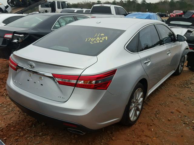 4T1BK1EBXEU097562 - 2014 TOYOTA AVALON BAS SILVER photo 4