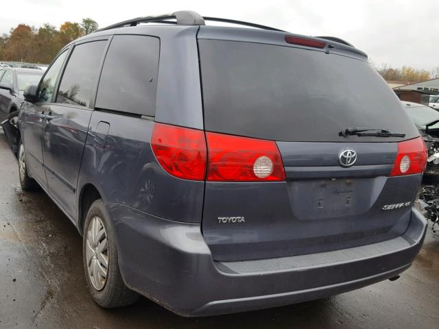 5TDZK23C19S238047 - 2009 TOYOTA SIENNA CE/ BLUE photo 3