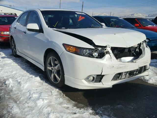 JH4CU2E86CC010481 - 2012 ACURA TSX SE WHITE photo 1