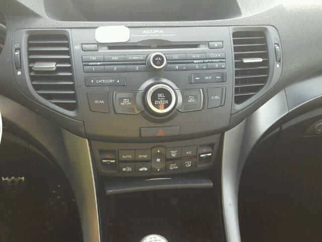 JH4CU2E86CC010481 - 2012 ACURA TSX SE WHITE photo 9